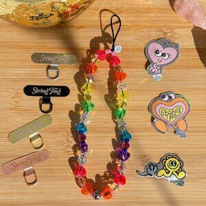 String Ting Hard Candy Wristlet Phone Strap | Authentic | Handmade in London